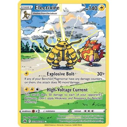 Electivire GG08/70 - Crown Zenith Galarian Gallery Holofoil