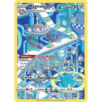 Magnezone GG18/70 - Crown Zenith Galarian Gallery Holofoil