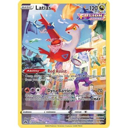 Latias GG20/70 - Crown Zenith Galarian Gallery Holofoil
