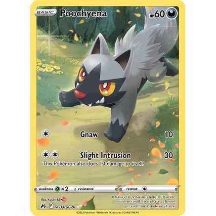 Poochyena GG33/70 - Crown Zenith Galarian Gallery Holofoil