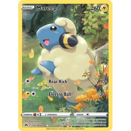 Mareep GG34/70 - Crown Zenith Galarian Gallery Holofoil