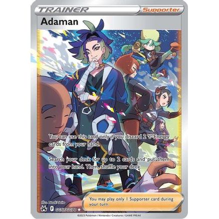 Adaman GG57/70 - Crown Zenith Galarian Gallery Holofoil