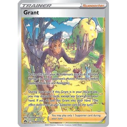 Grant GG62/70 - Crown Zenith Galarian Gallery Holofoil