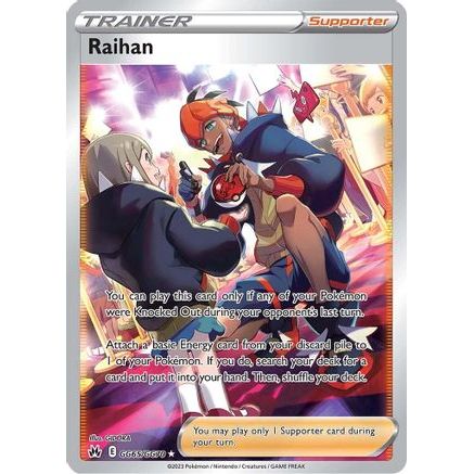 Raihan GG65/70 - Crown Zenith Galarian Gallery Holofoil