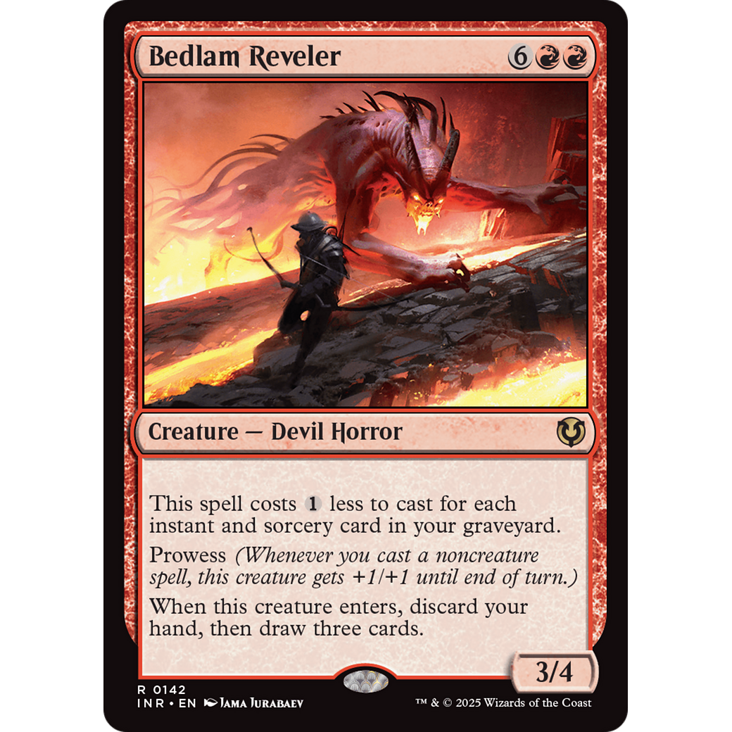 Bedlam Reveler (INR-142) - Innistrad Remastered Foil