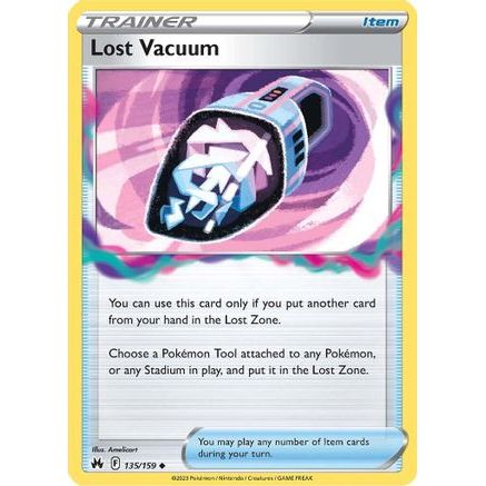 Lost Vacuum 135/159 - Crown Zenith Reverse Holofoil