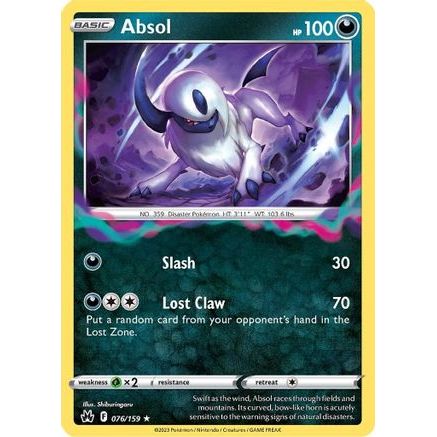 Absol 76/159 - Crown Zenith Holofoil