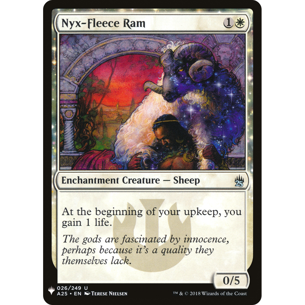 Nyx-Fleece Ram (LIST-A25-26) - The List: (enchantment)