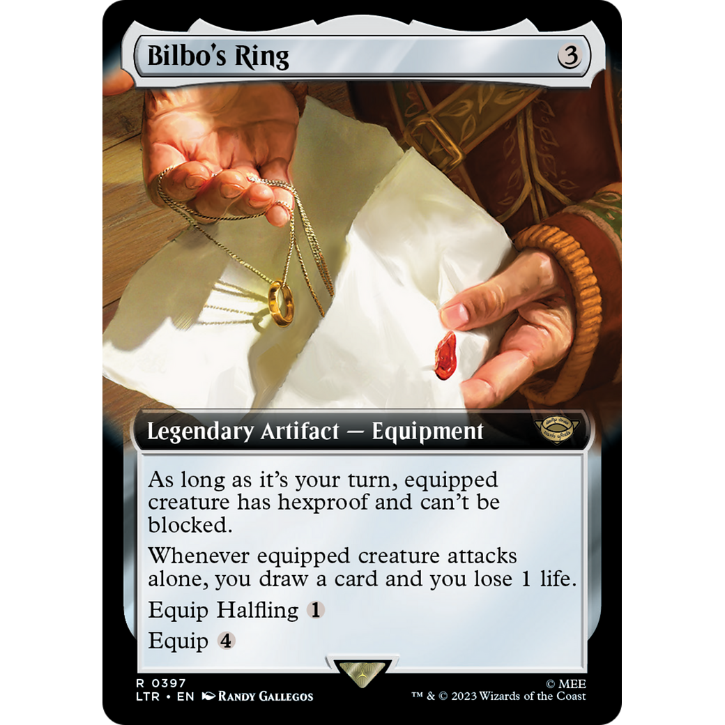Bilbo's Ring (LTR-397) - The Lord of the Rings: Tales of Middle-earth: (Extended Art)