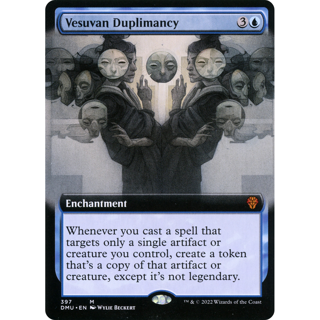 Vesuvan Duplimancy (Extended Art) (DMU-397) - Dominaria United: (Extended Art)