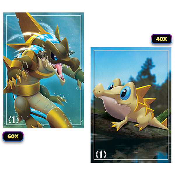 Elestrals: Daybreak - Chronodile Card Sleeves (60+40 ct)