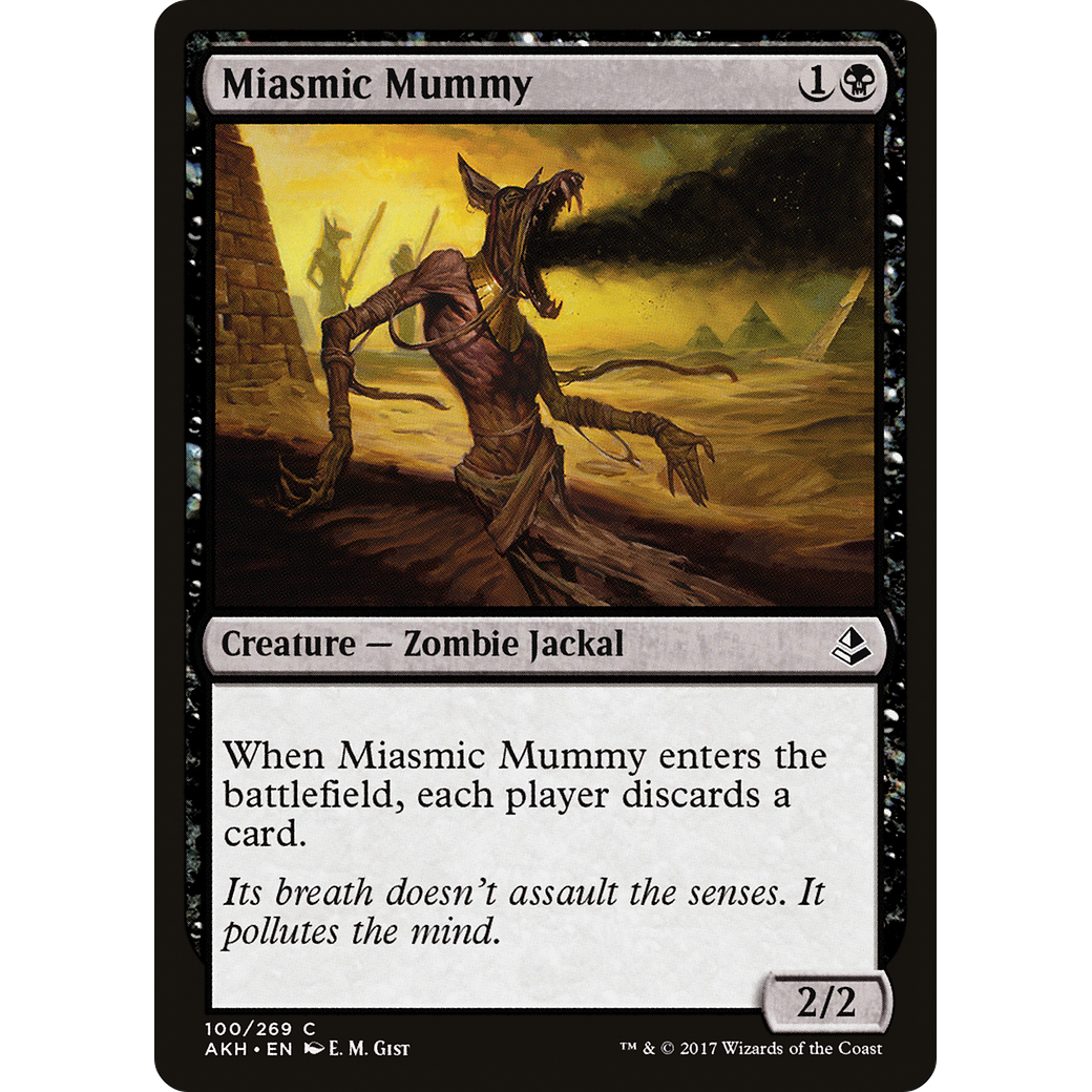Miasmic Mummy (AKH-100) - Amonkhet