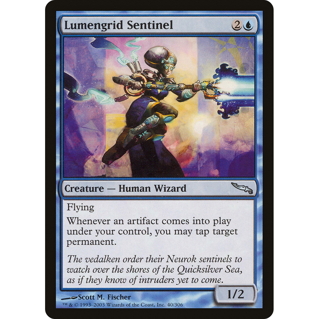 Lumengrid Sentinel (MRD-040) - Mirrodin