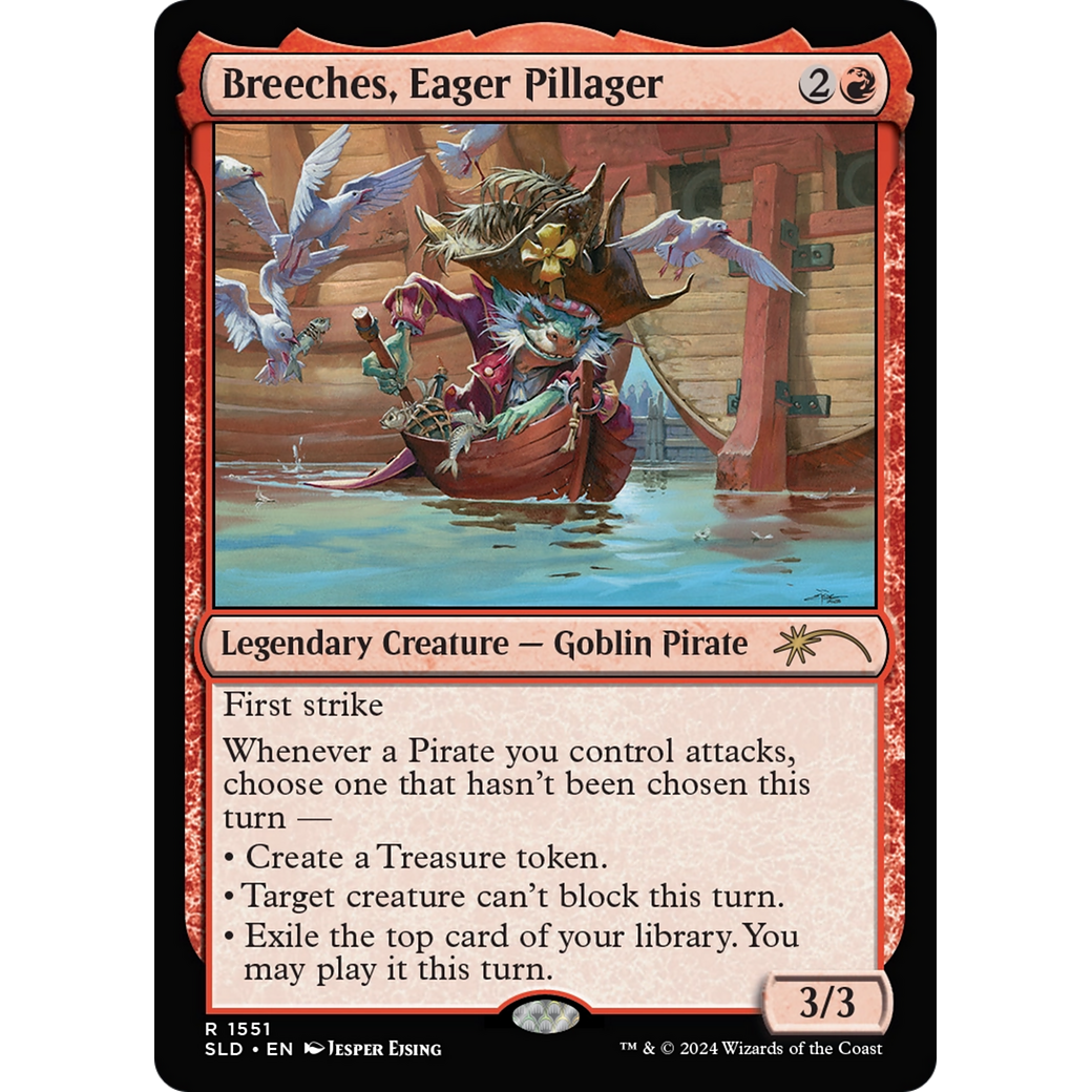 Breeches, Eager Pillager (SLD-1551) - Secret Lair Drop