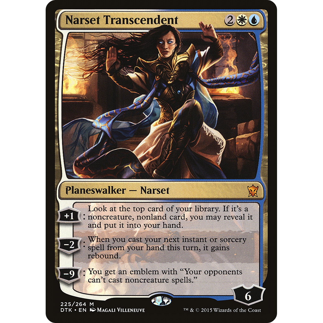 Narset Transcendent (DTK-225) - Dragons of Tarkir
