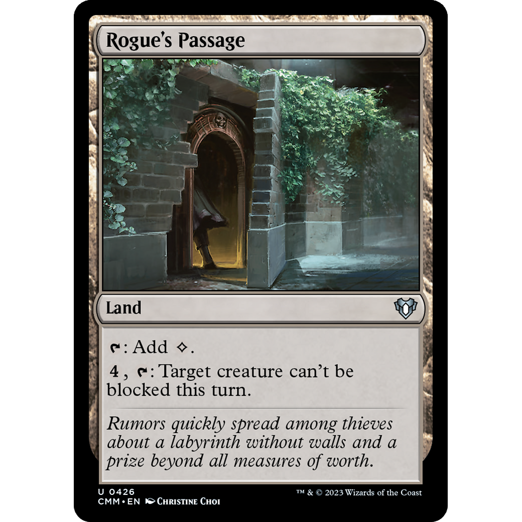 Rogue's Passage (CMM-426) - Commander Masters Foil