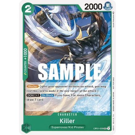 Killer (Promotion Pack 2023) (OP01-039) - One Piece Promotion Cards