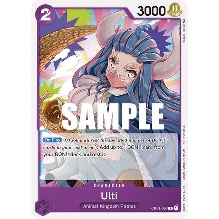 Ulti (Promotion Pack 2023) (OP01-093) - One Piece Promotion Cards