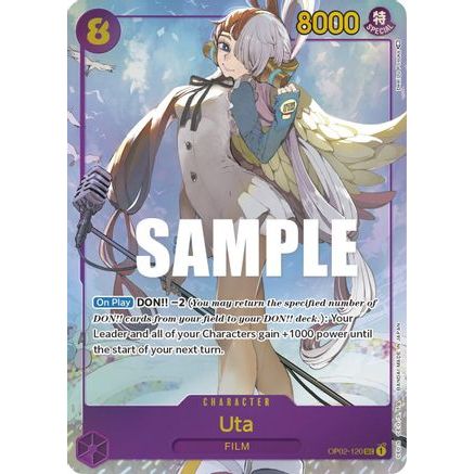 Uta (Alternate Art) (OP02-120) - Paramount War Foil