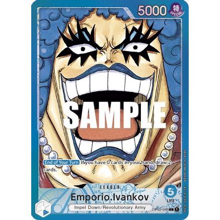Emporio.Ivankov (049) (Alternate Art) (OP02-049) - Paramount War Foil