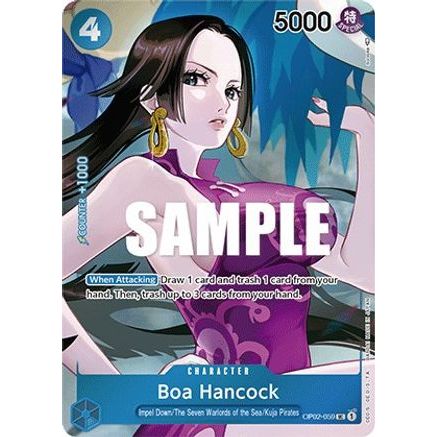 Boa Hancock (Box Topper) (OP02-059) - Paramount War Foil