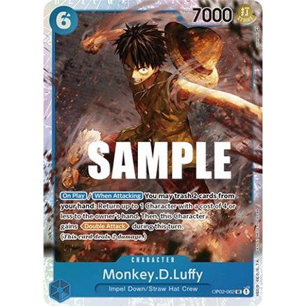 Monkey.D.Luffy (062) (OP02-062) - Paramount War Foil