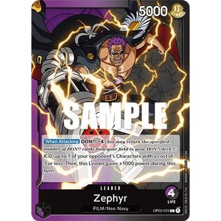 Zephyr (OP02-072) - Paramount War