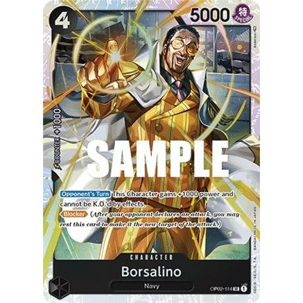 Borsalino (OP02-114) - Paramount War Foil