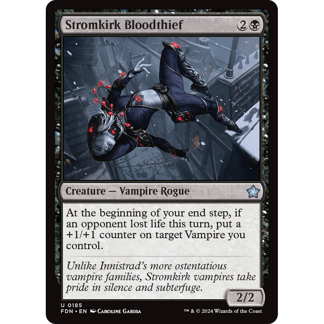 Stromkirk Bloodthief (FDN-185) - Foundations Foil