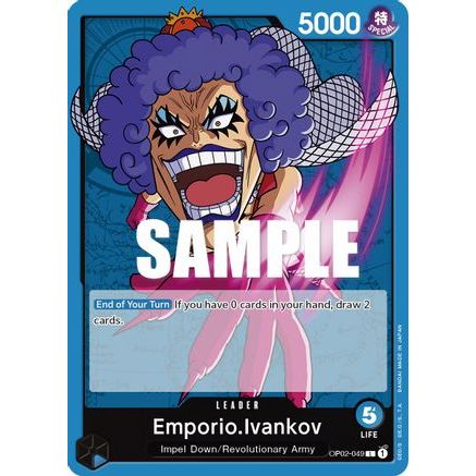 Emporio.Ivankov (049) (OP02-049) - Paramount War