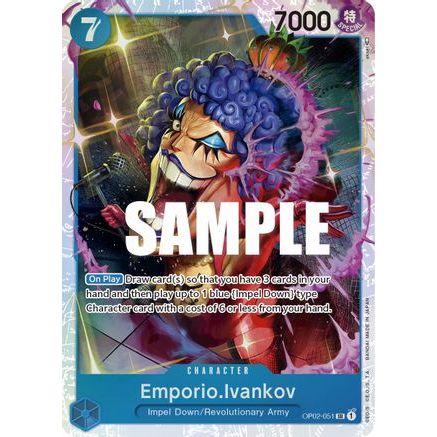 Emporio.Ivankov (051) (OP02-051) - Paramount War Foil