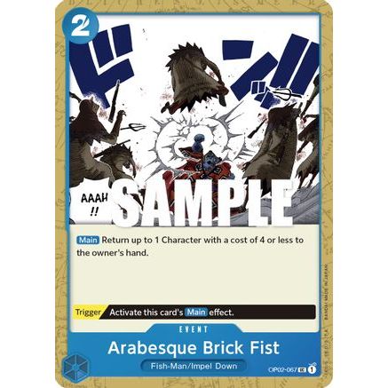Arabesque Brick Fist (OP02-067) - Paramount War
