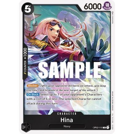 Hina (OP02-110) - Paramount War Foil