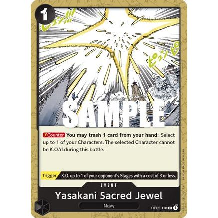 Yasakani Sacred Jewel (OP02-118) - Paramount War