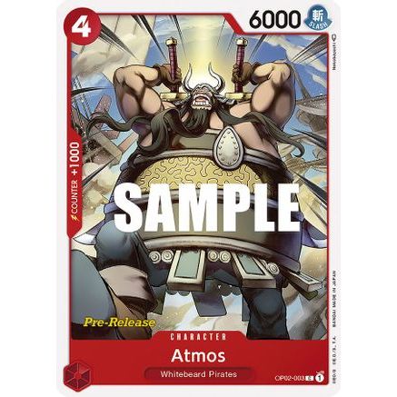 Atmos (OP02-003) - Paramount War Pre-Release Cards