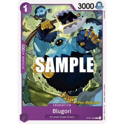 Blugori (OP02-084) - Paramount War Pre-Release Cards