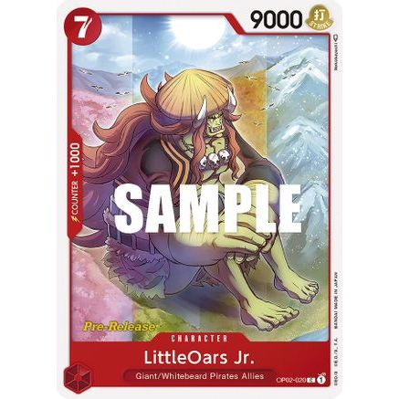 LittleOars Jr. (OP02-020) - Paramount War Pre-Release Cards