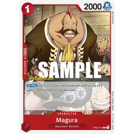 Magura (OP02-016) - Paramount War Pre-Release Cards