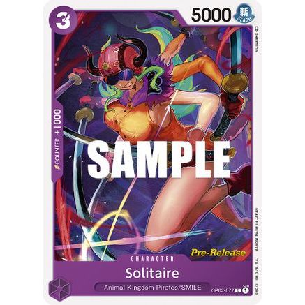 Solitaire (OP02-077) - Paramount War Pre-Release Cards