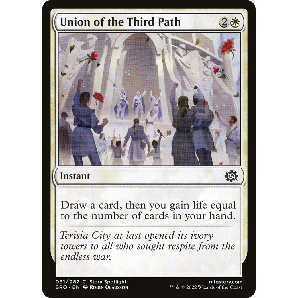 Union of the Third Path (BRO-031) - The Brothers' War Foil