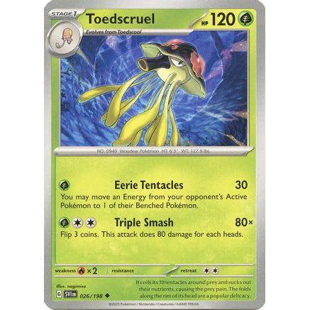 Toedscruel 26 - SV01 Scarlet & Violet Base Set