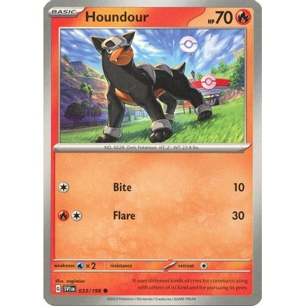 Houndour - 033/198 33 - SV01 Scarlet & Violet Base Set