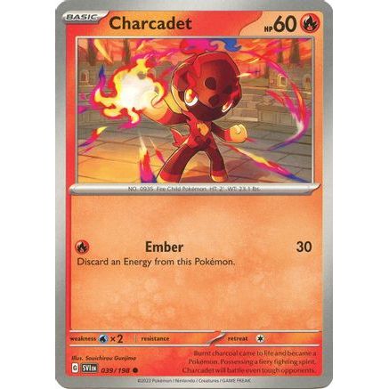 Charcadet - 039/198 39 - SV01 Scarlet & Violet Base Set Reverse Holofoil