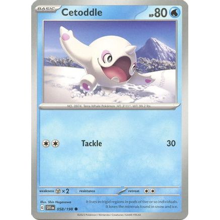 Cetoddle - 058/198 58 - SV01 Scarlet & Violet Base Set