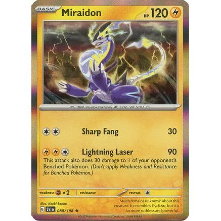 Miraidon 80 - SV01 Scarlet & Violet Base Set Holofoil
