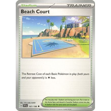 Beach Court 167 - SV01 Scarlet & Violet Base Set Reverse Holofoil