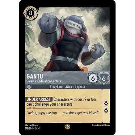 Gantu - Galactic Federation Captain (178/204) - The First Chapter Cold Foil