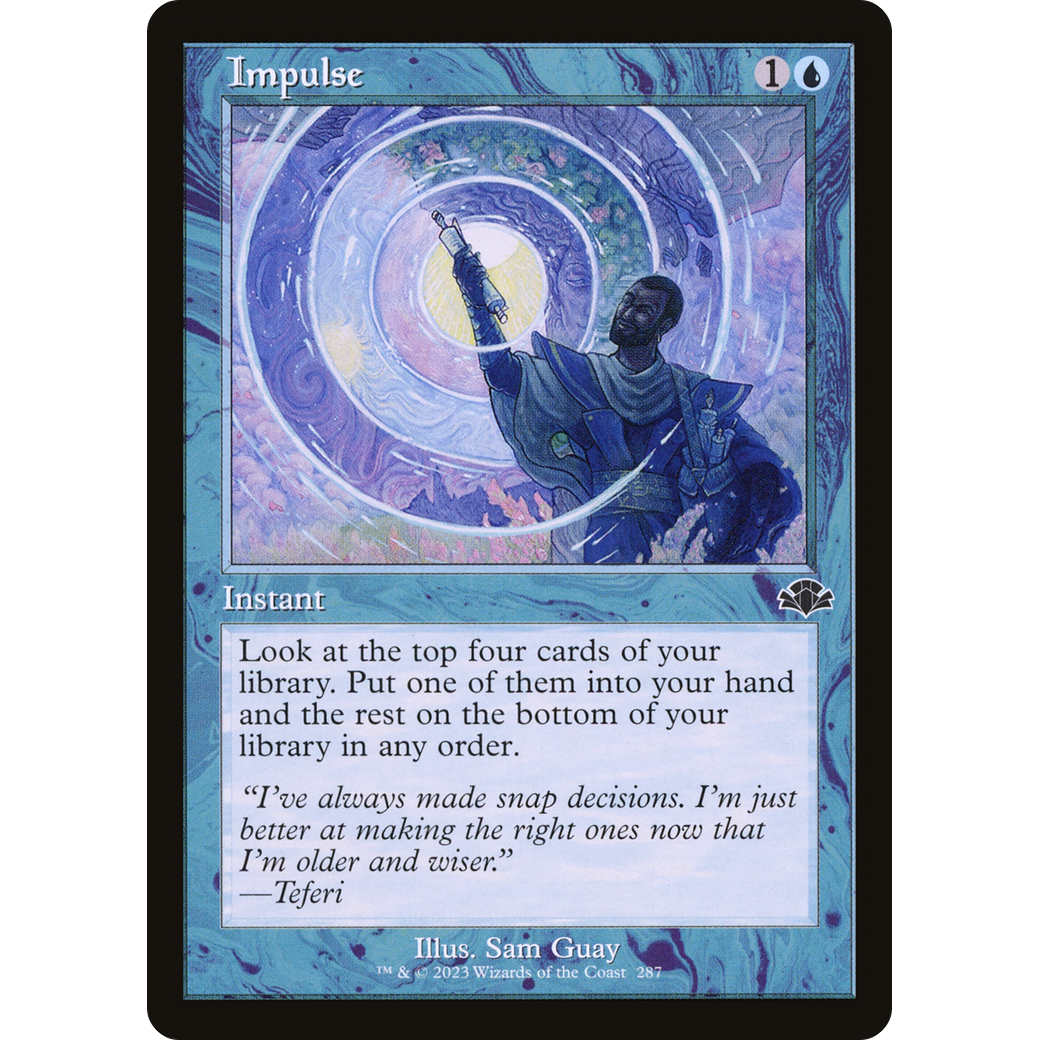 Impulse (Retro Frame) (DMR-287) - Dominaria Remastered