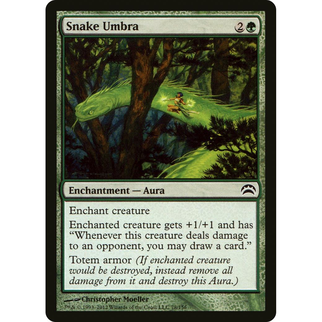 Snake Umbra (PC2-078) - Planechase 2012