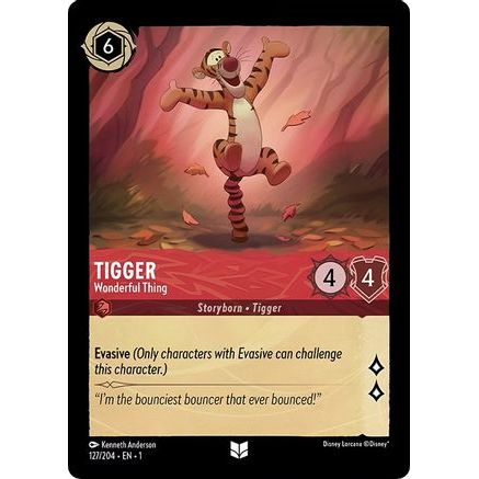Tigger - Wonderful Thing (127/204) - The First Chapter Cold Foil